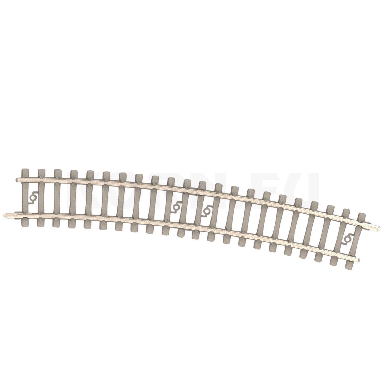 Minitrix 14527 Gebogenes Gleis mit...