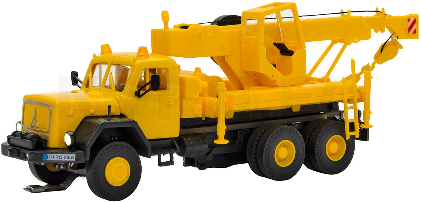 Magirus-Deutz 290D26K dump truck /white-orange