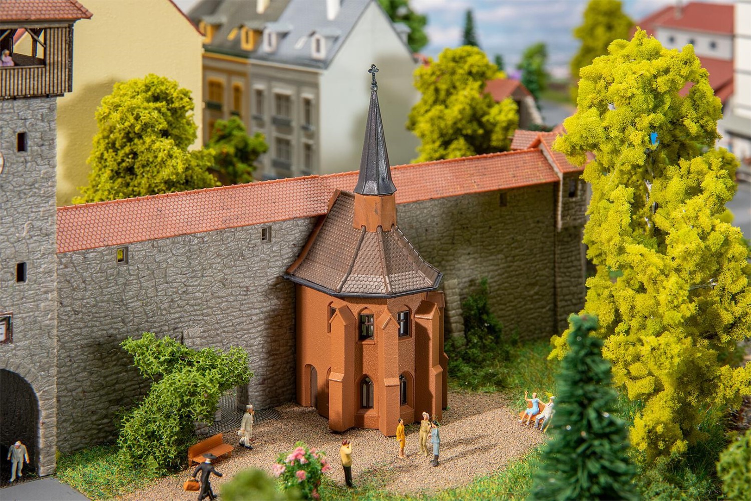 FALLER 130243 Bergkapelle – Modellbau Zubehör Für H0, Epoche II