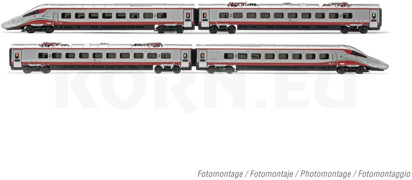 Set Triebzug TGV Duplex. 10-tlg. LYRIA. Ep.VI Réf-K101762 échelle N