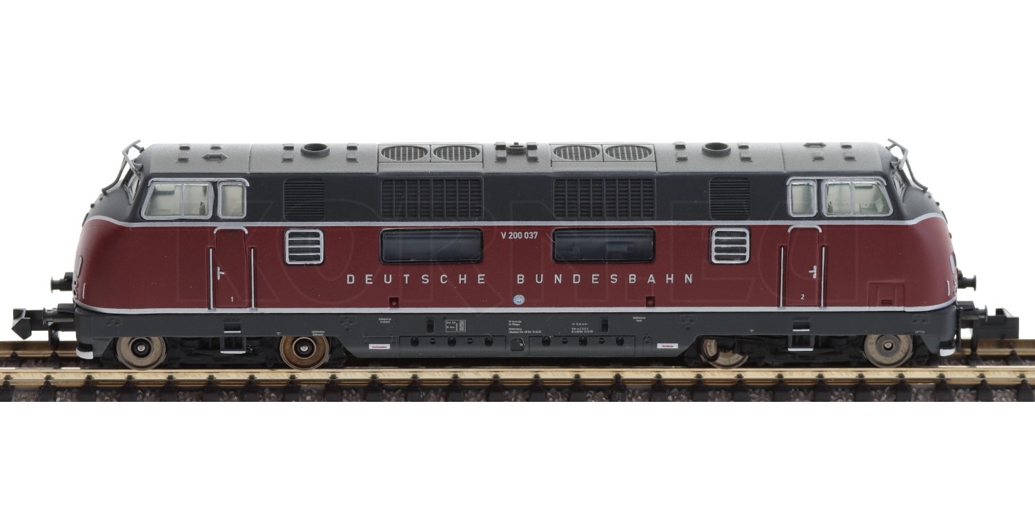 Minitrix 2960 Minitrix Locomotive Diesel V200 137 – Train électrique CC échelle N Boîte 2960
