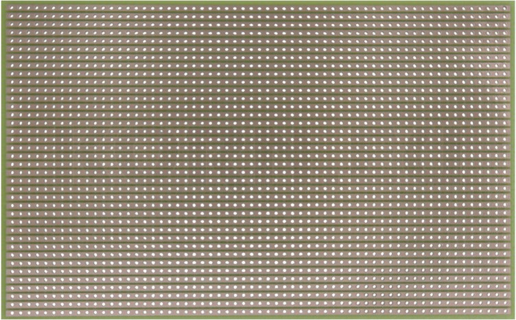 Produktbild von RADEMACHER 3er Streifenrasterplatine 25 Stk. – 50x100mm Hartpapier, Einseitig 35µm Kupfer, Raster 2,54mm, 39 Bahnen – Made In Germany, Für Elektronik-Experimente