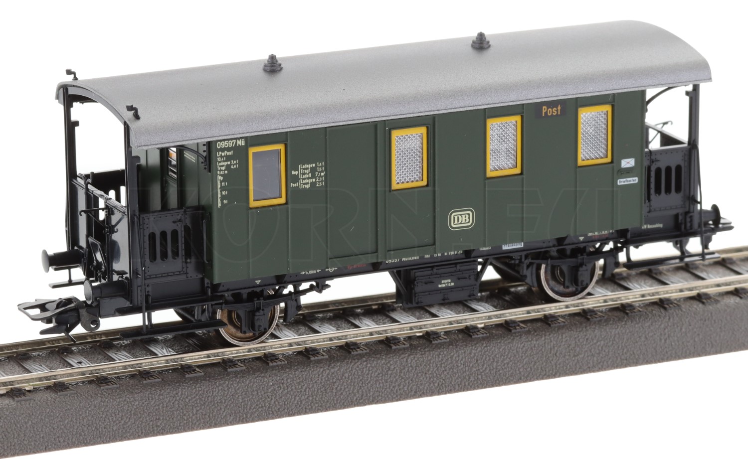 TRIX 24140 H0 Güterwagen Set - 4-teilig DB Epoche III Für Modelleisenbahn