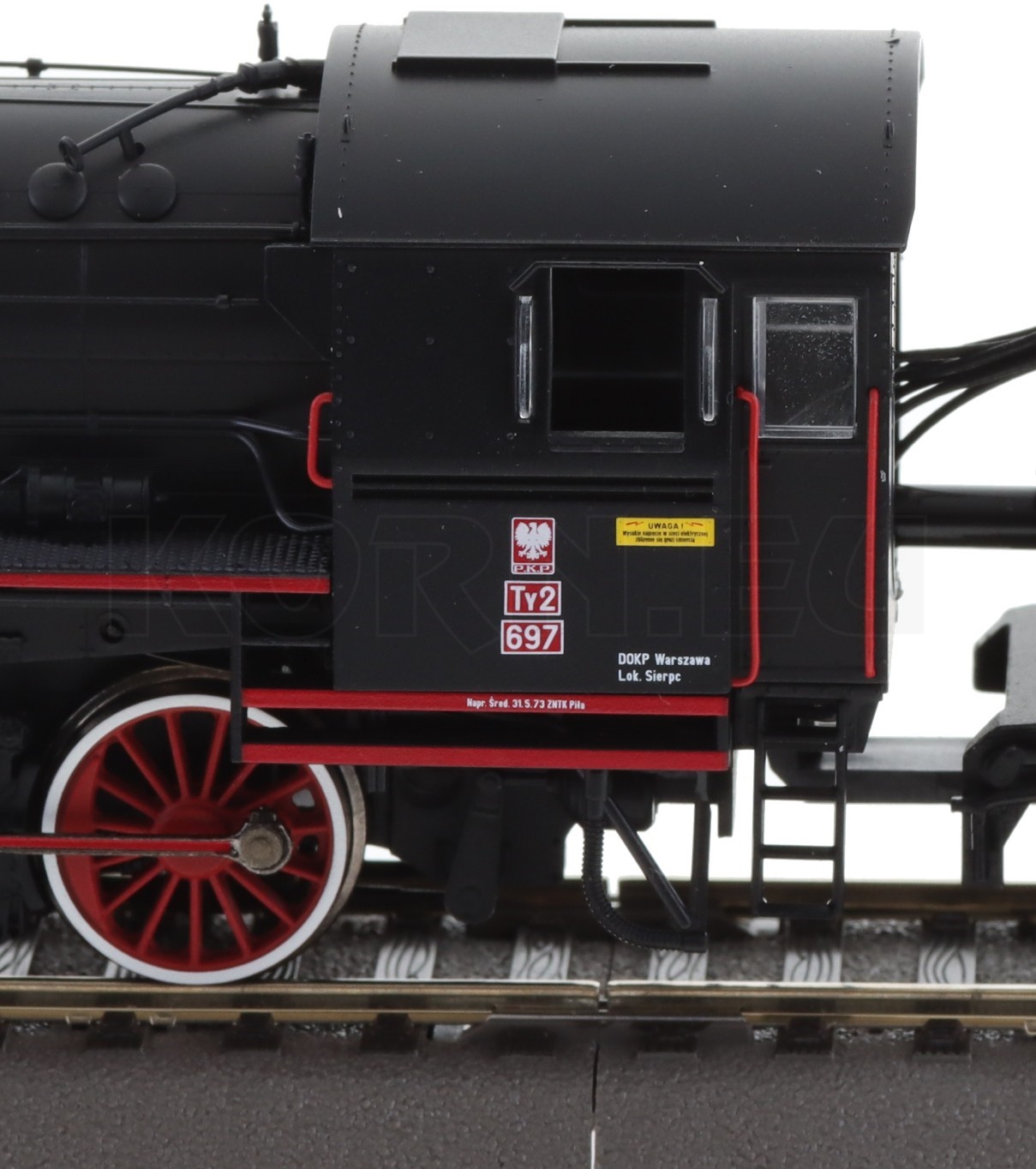 Ty2 Roco Roco 70108 H0 steam locomotive Ty2, PKP, Ep.III-IV,...