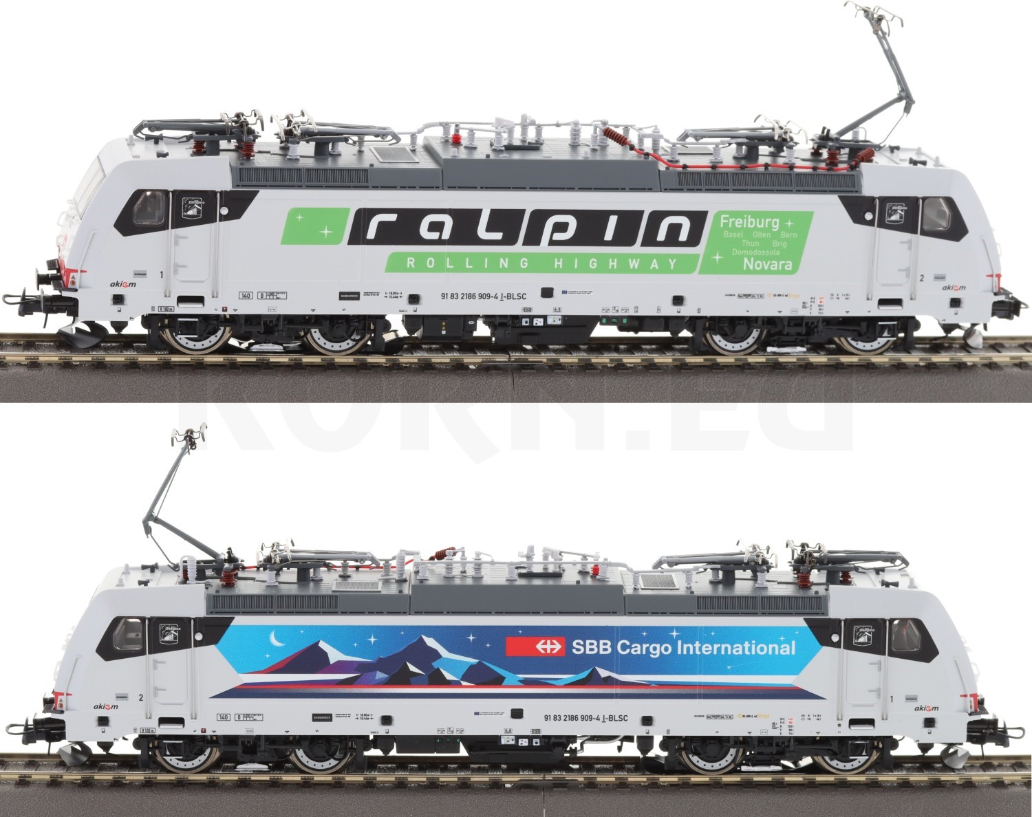 Locomotive électrique 186 908-6, CFF / RALpin, Ep VI - ROCO 70651