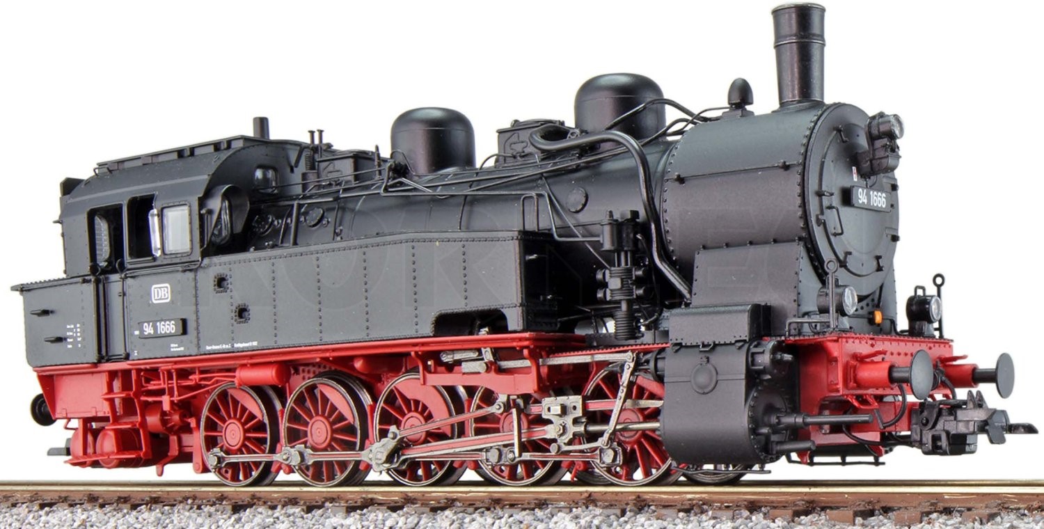 ESU 31106 H0 steam locomotive 94 1666, DB, Ep.III,...
