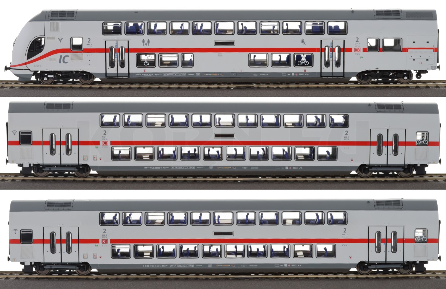 Brawa 44560 | Doppelstockeinheit | TWINDEXX VARIO