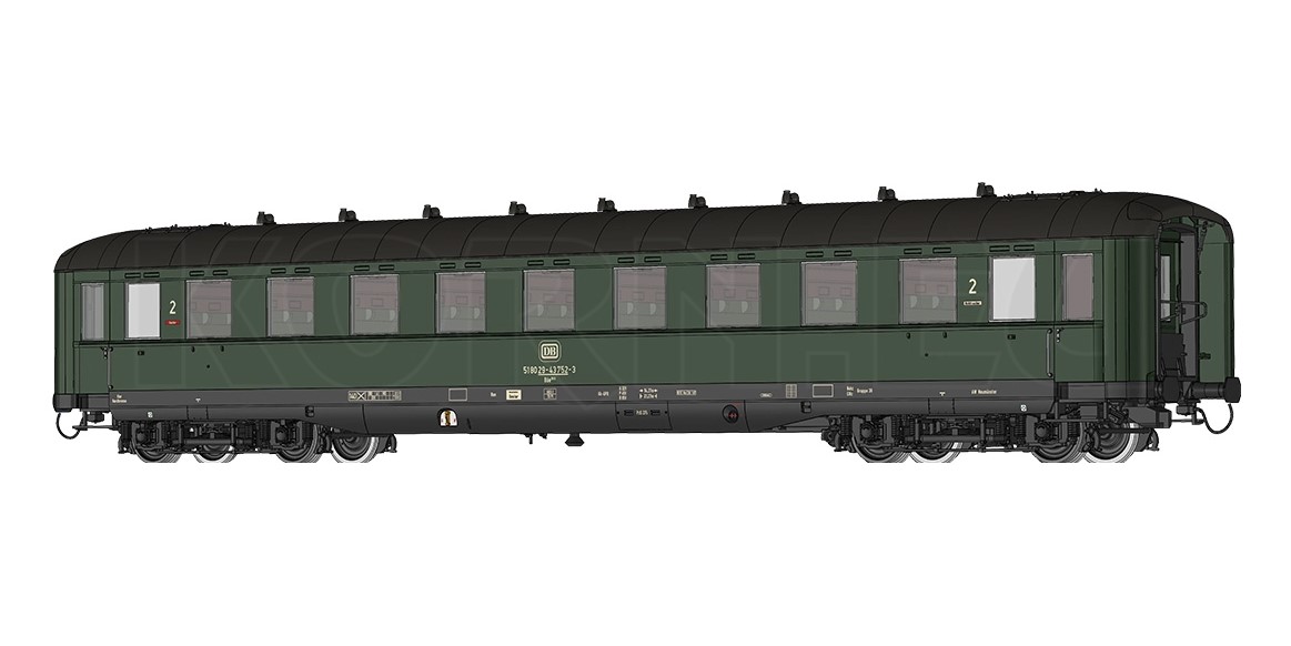 Wagon Fulgurex O-2544-1 Büe 356 – Échelle O – Modèle Réduit Train Vert – Neuf