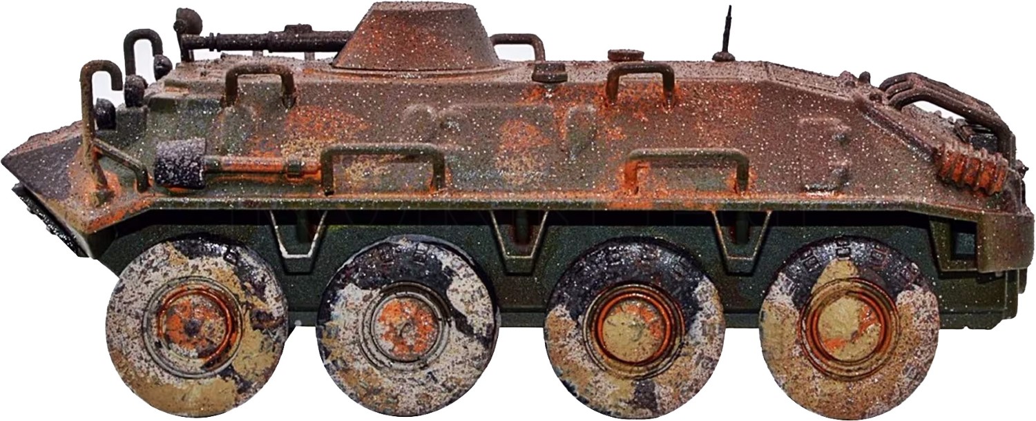 NPE NA 88275 H0 SPW 60 PA NVA Schrottpanzer