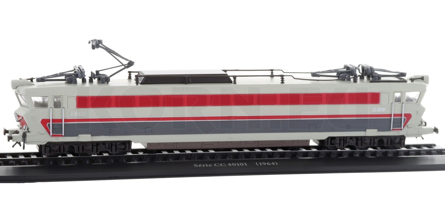 Locomotive Atlas HO 1/87 Série CC 40101 - Année 1964 - Modèle Neuf - Alimentation CC - Collection Train