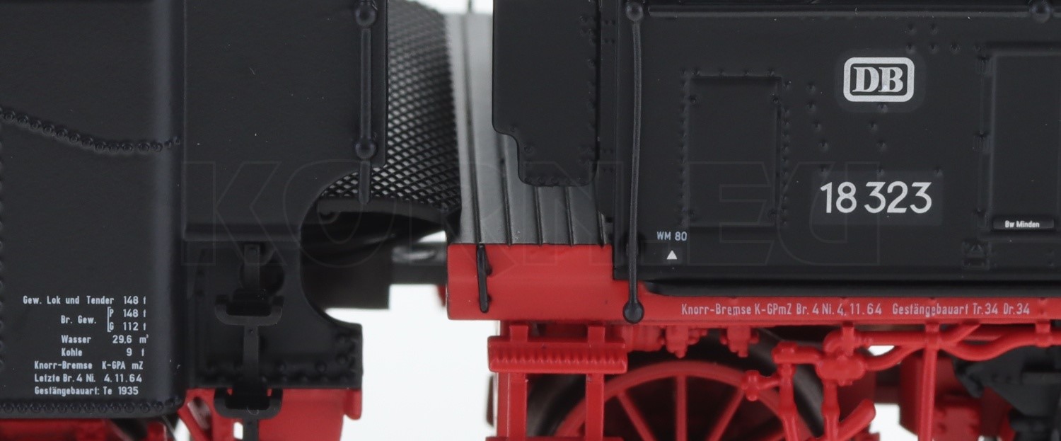 Märklin 38323 H0 steam locomotive 18 323, DB, Ep.III,...