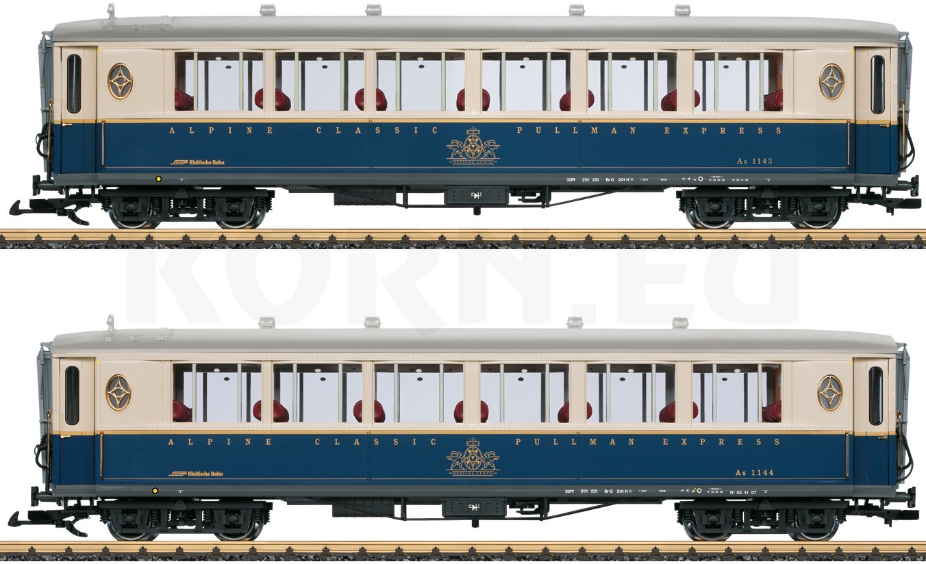 LGB 30693 - Gepäckwagen, RhB, Ep.VI