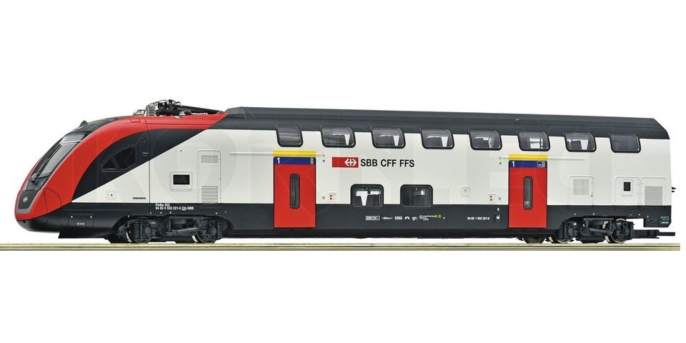 Roco 7700007 H0 8er Set railcar RABe 502, SBB , Ep. VI