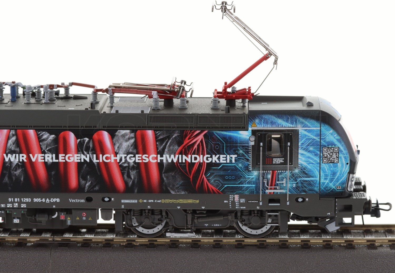 Locomotive électrique Vectron 1293 905-6, DPB, Ep. VI