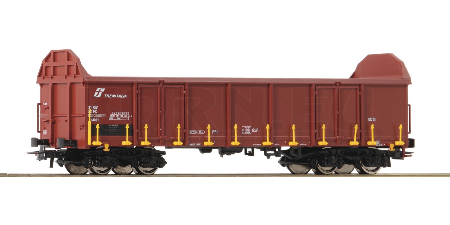 Lot De 3 Wagons De Marchandises Ouverts Roco H0 - Modèle Ealos-t DBAG, époque V-VI, Neuf