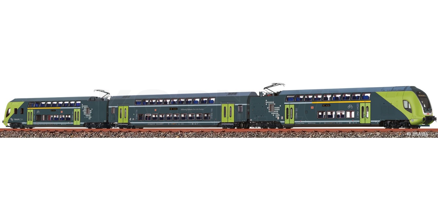 Brawa 44580 H0 railcar TWINDEXX VARIO, 3-teilig,...