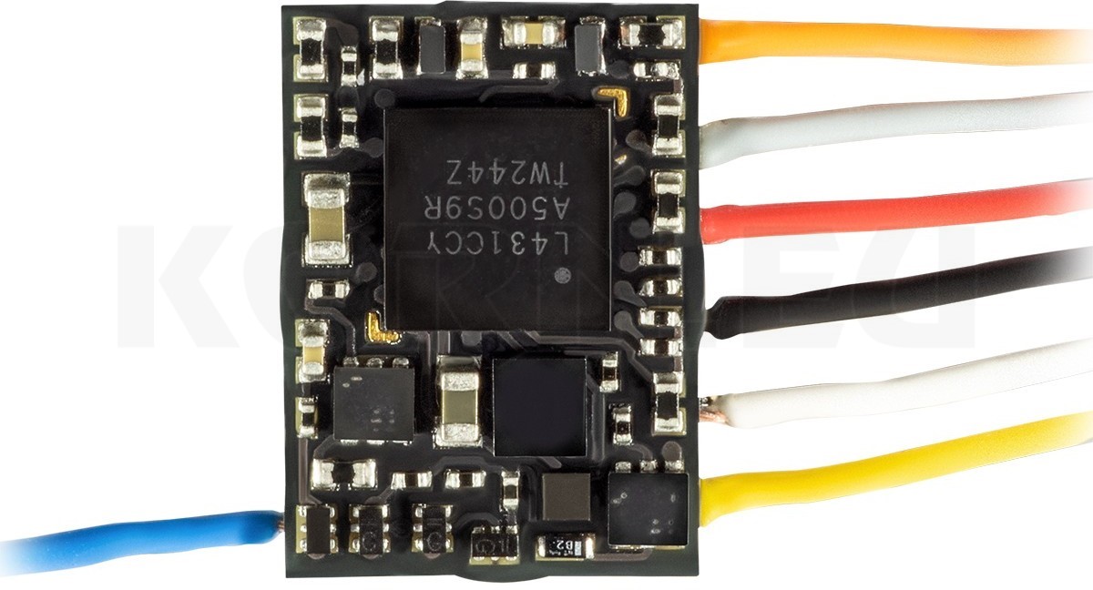 Zimo MN150N TT/N Decoder, 8,2x5,9x2,1mm, 0,5 A, NEM...