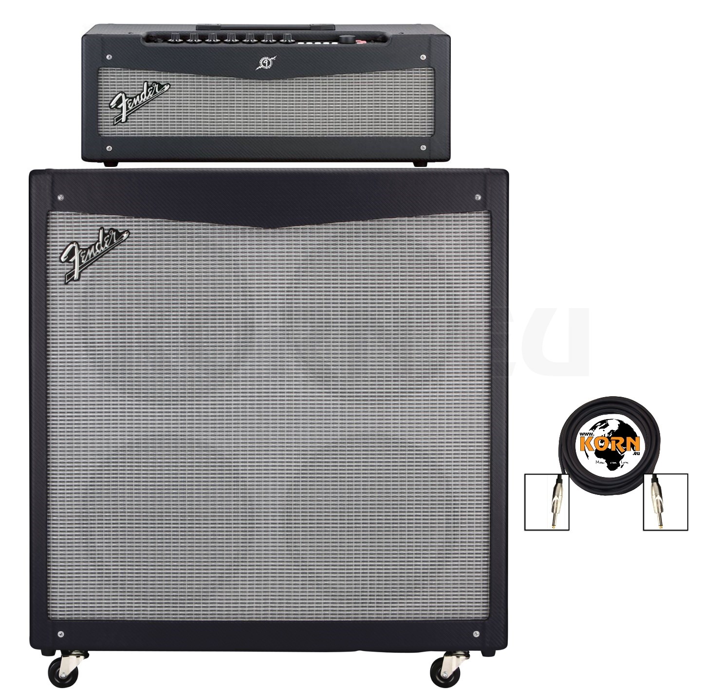 Fender Mustang V Head inkl 4x12 music store