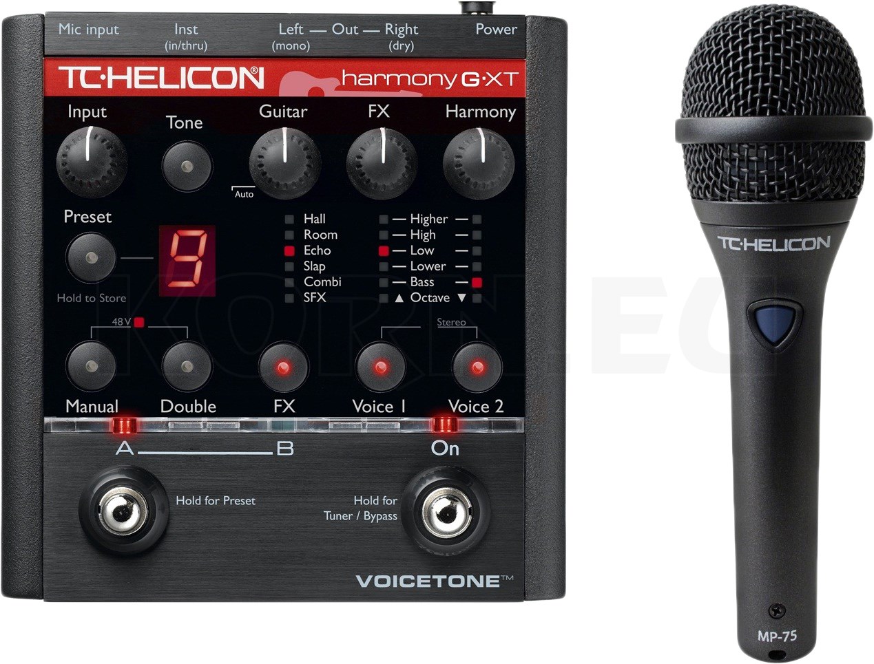 TC-Helicon VoiceTone Harmony G-XT Bundle | music store
