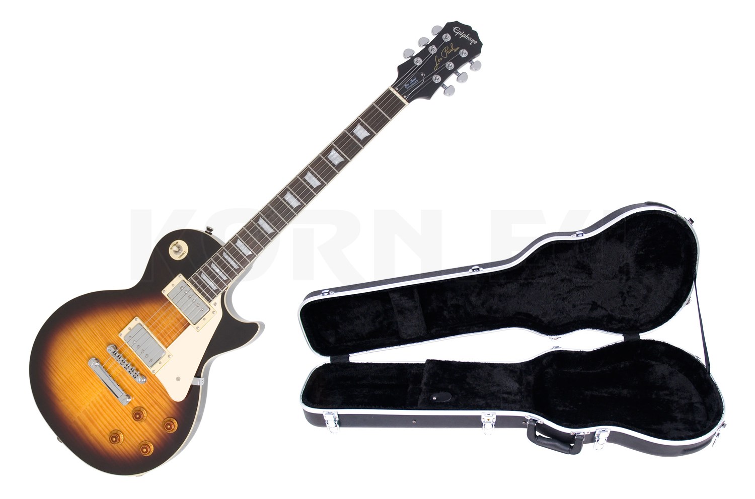 Epiphone Les Paul Standard Plus VS inkl. Case Set Musikhaus