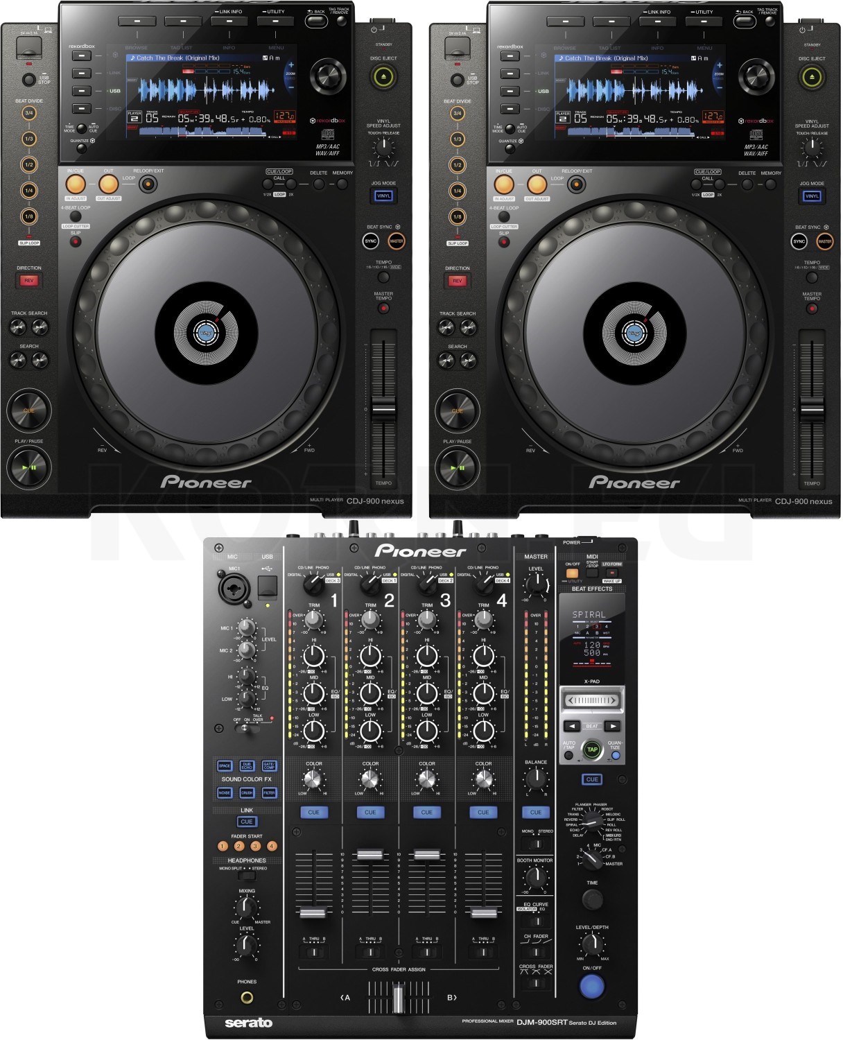 Pioneer CDJ900NXS+DJM900SRT＋スピーカー＋DJテーブル www