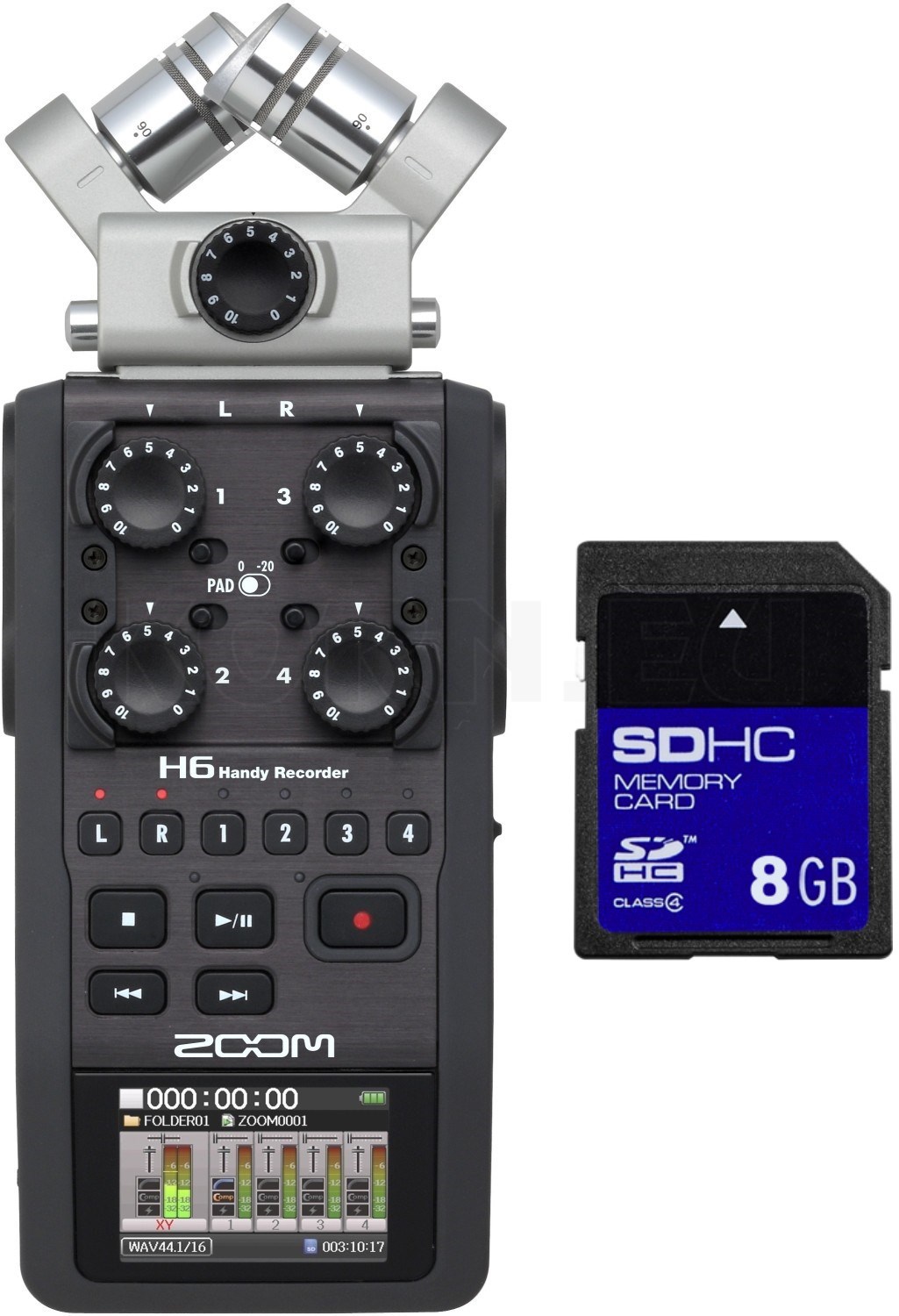 Zoom H6 inkl. 8GB SD Karte