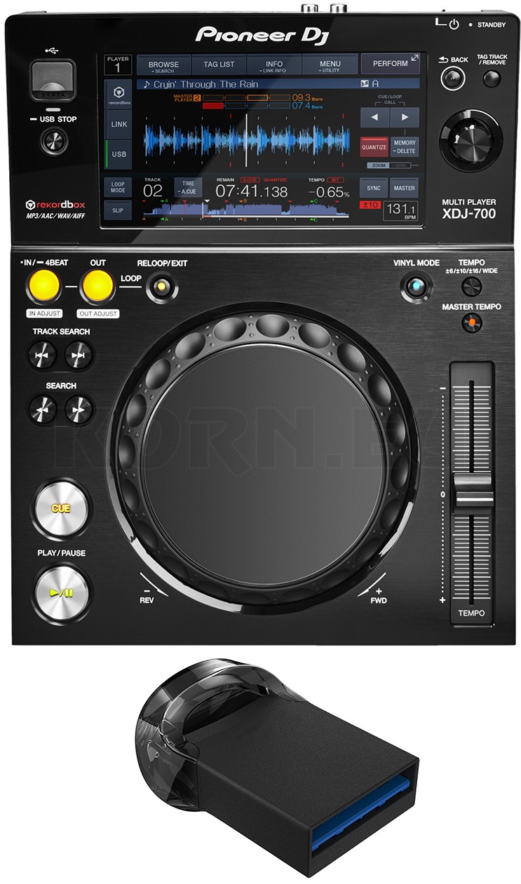 Pioneer DJ XDJ-700 + 64 USB Stick | music store