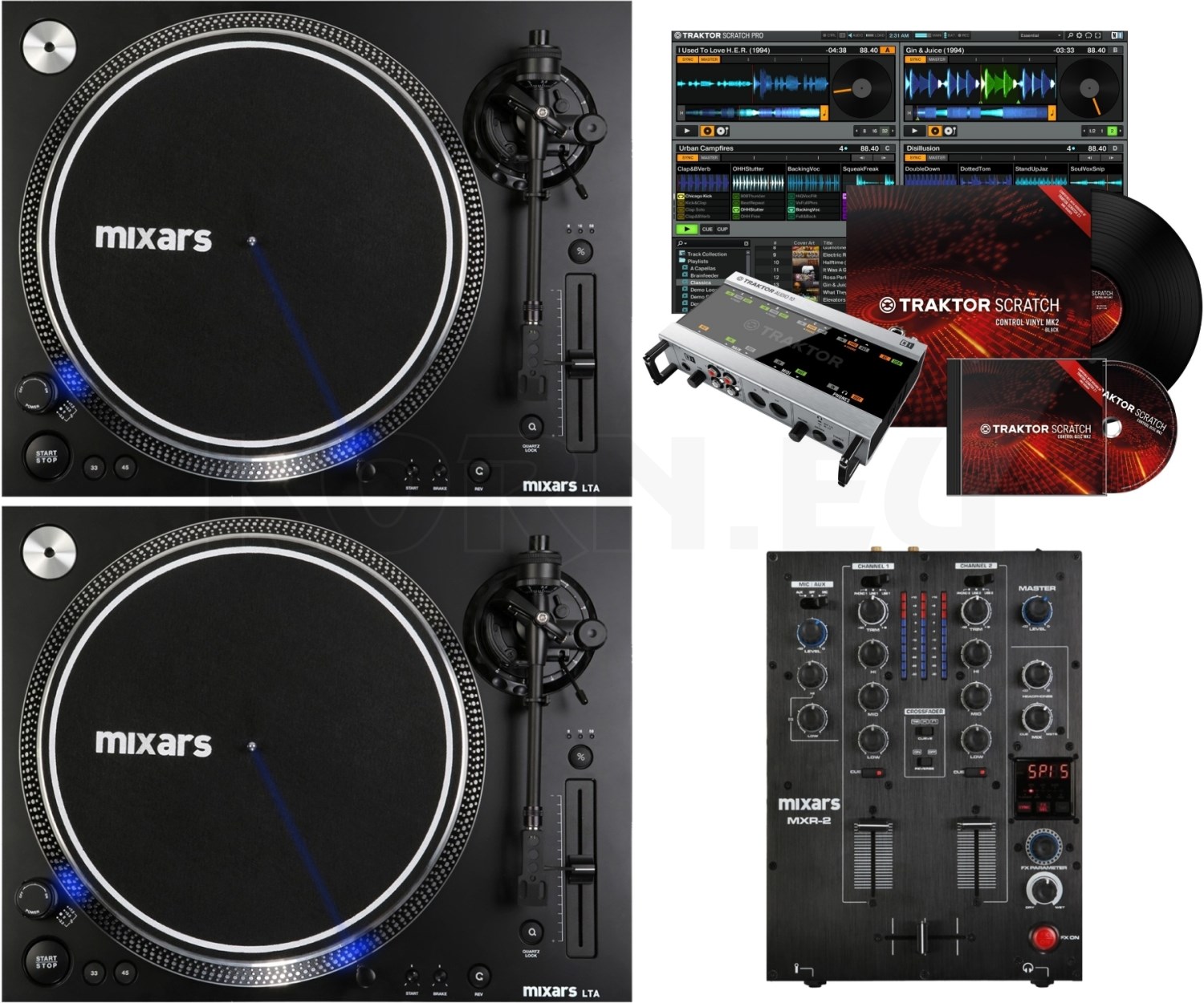 Native Instruments Traktor Scratch A10 + TT +... Musikhaus