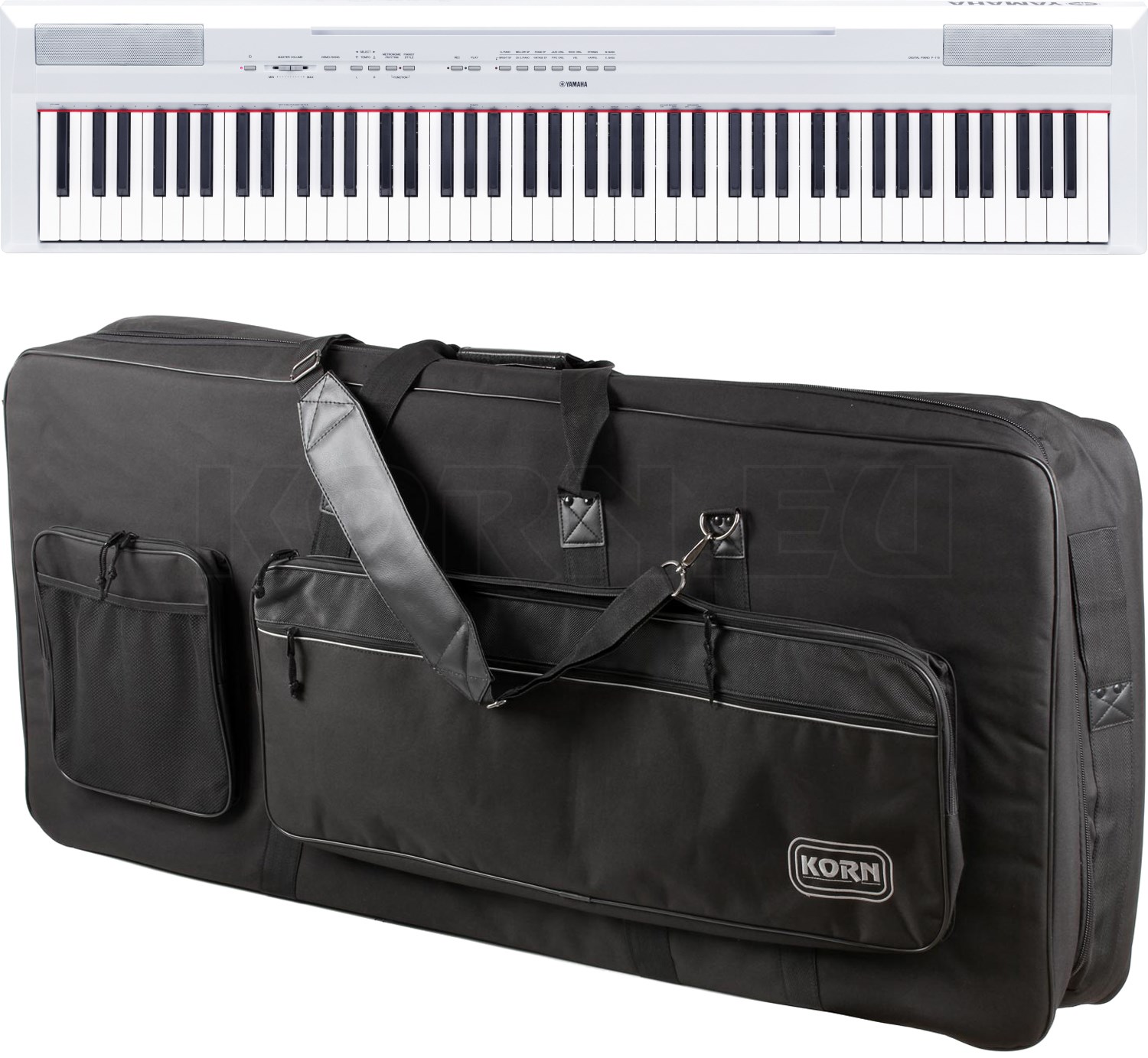 Yamaha P 115 weiß Stage Piano + Bag Set Musikhaus