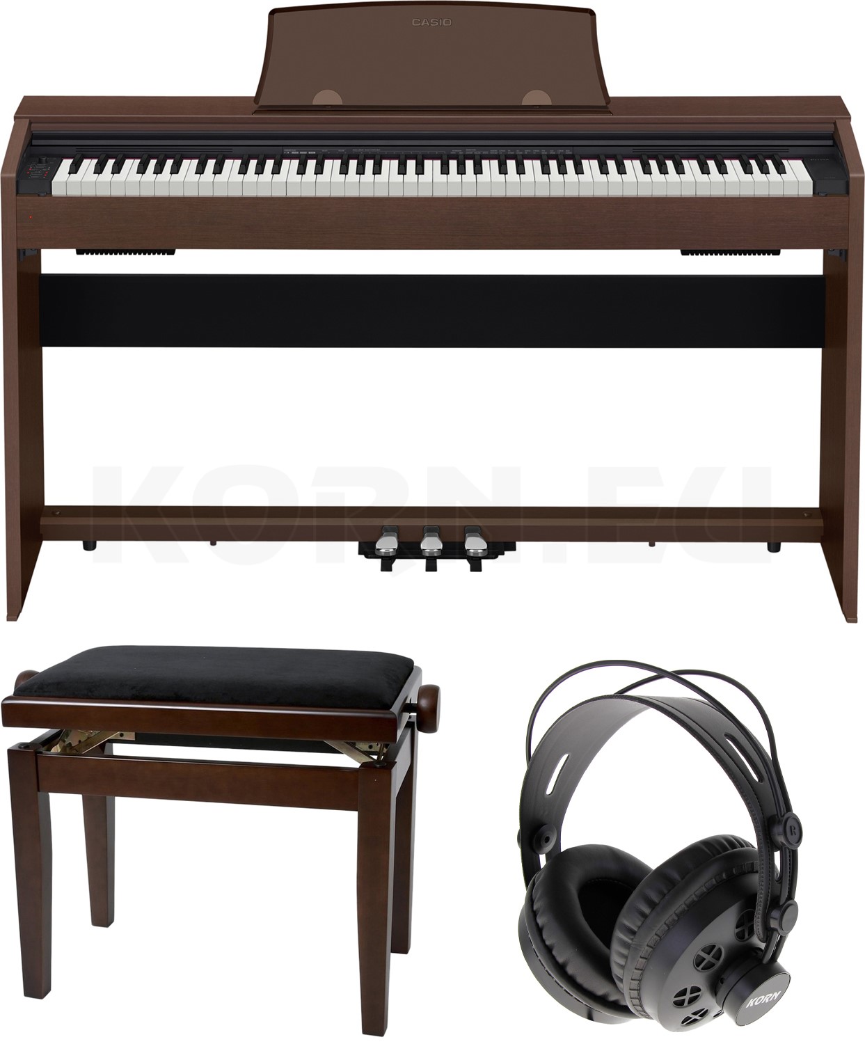 Casio Privia PX770 BN Digitalpiano Set music store