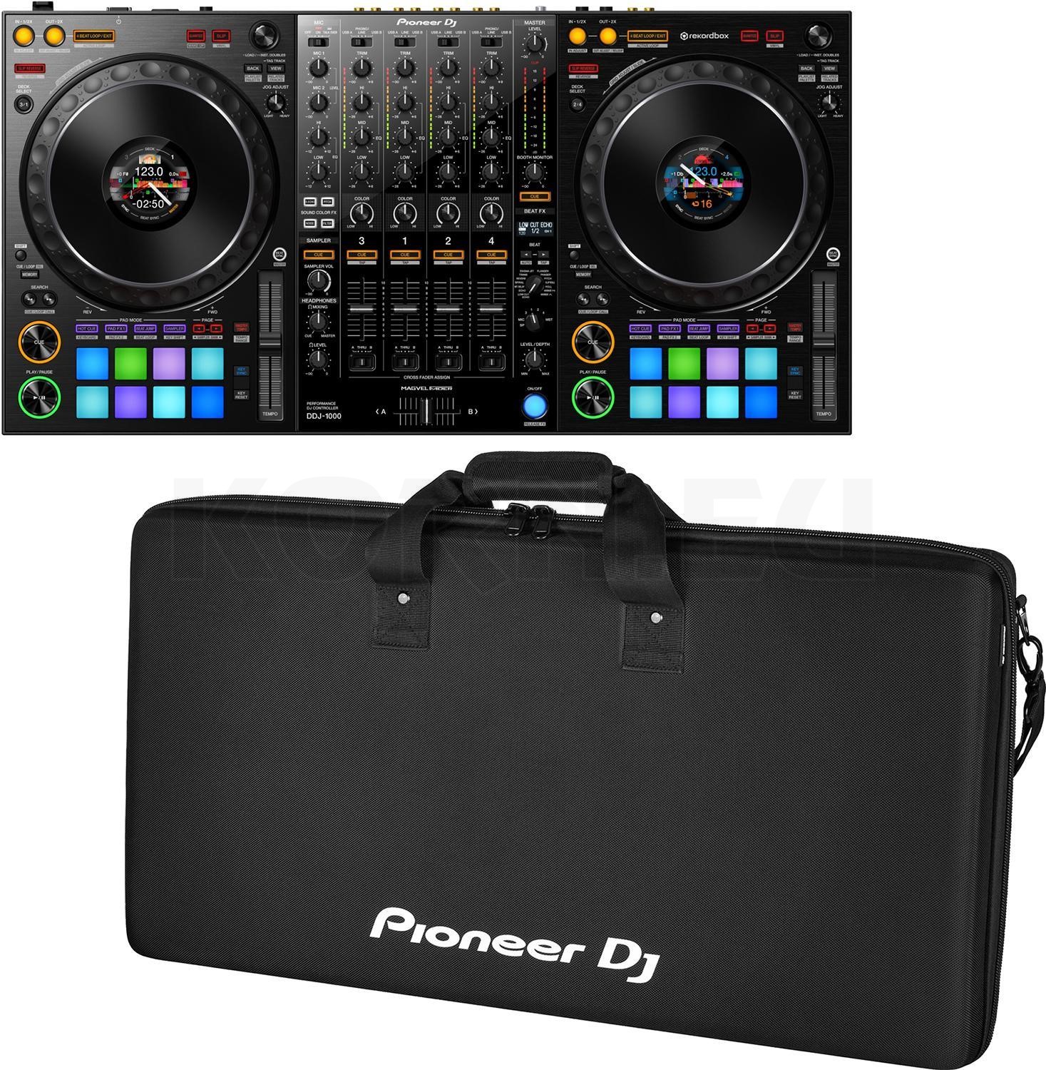 Pioneer DJ DDJ-1000 DJ Controller + Bag SET | music store