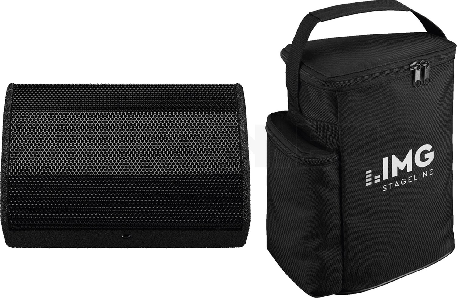 IMG Flat-M200 Bag Transport Schutz Tasche für Flat-M200 PA-Speaker Nylon Schwarz 