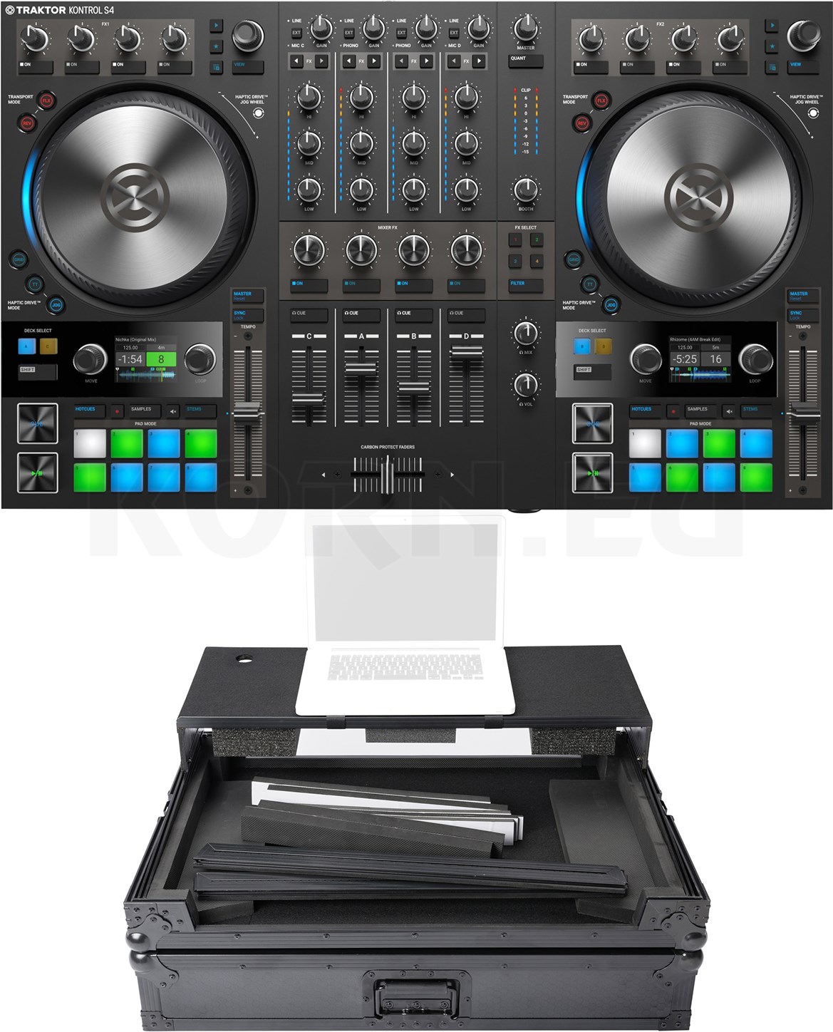 モール通販安い NATIVE DJコントローラー TRAKTOR KONTROL S4 MK 家電