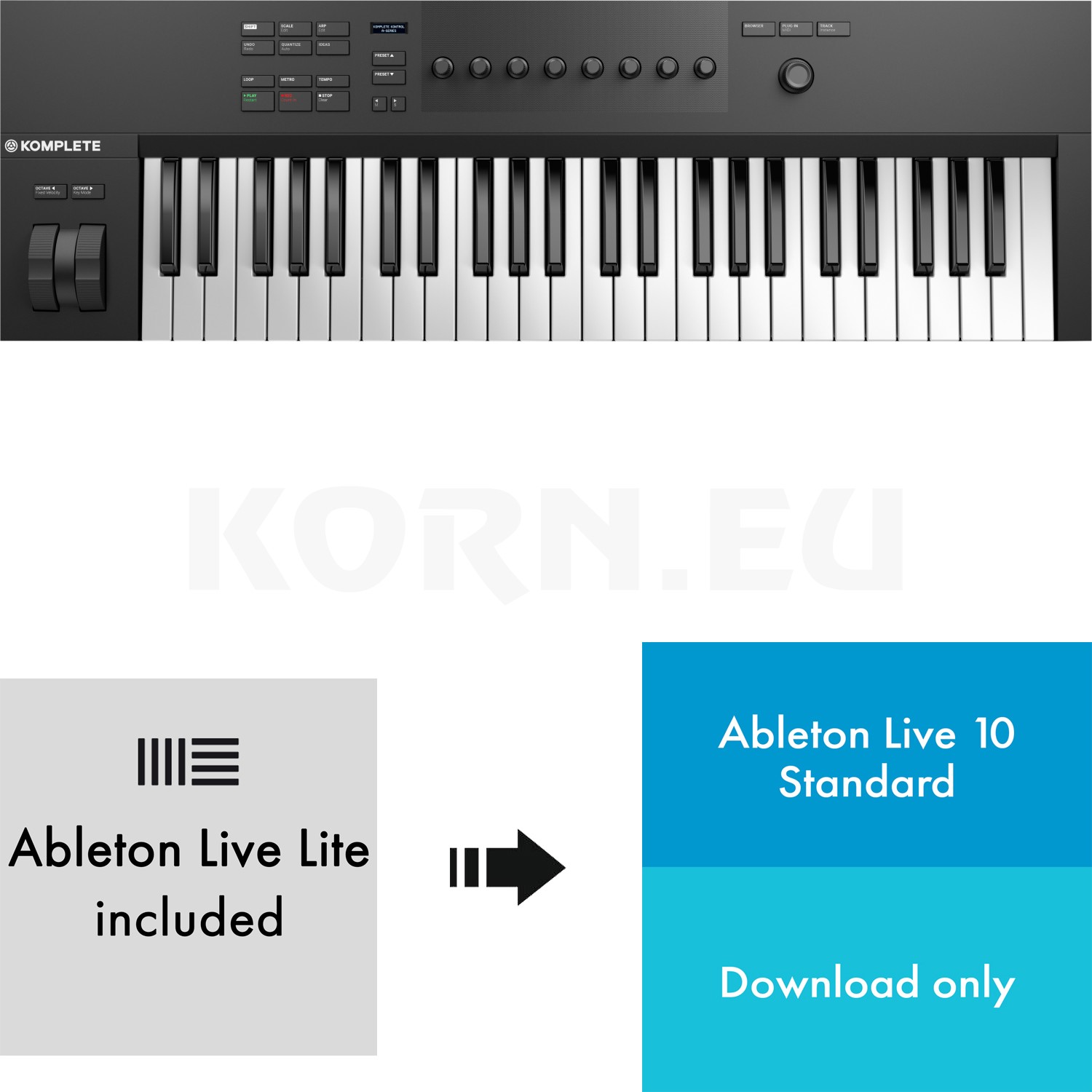 komplete kontrol a49 ableton