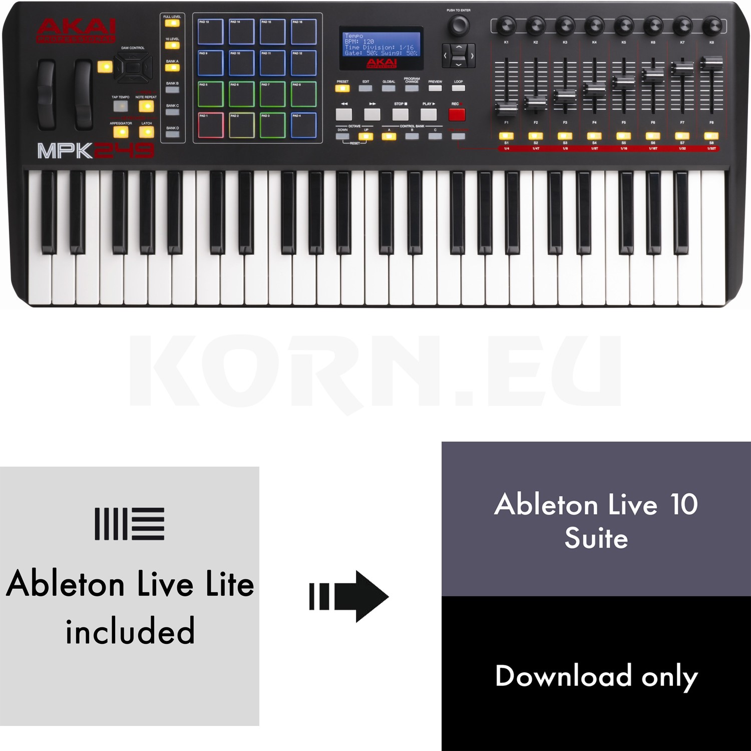 mpk249 ableton