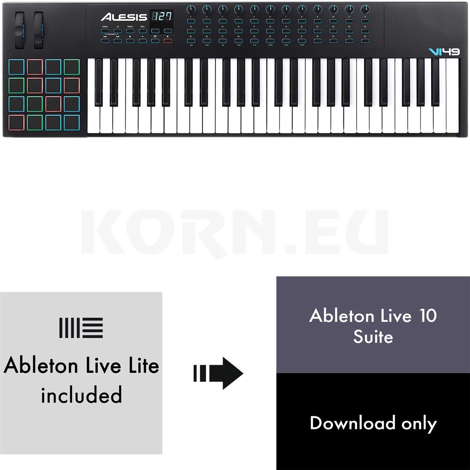 alesis vi61 ableton