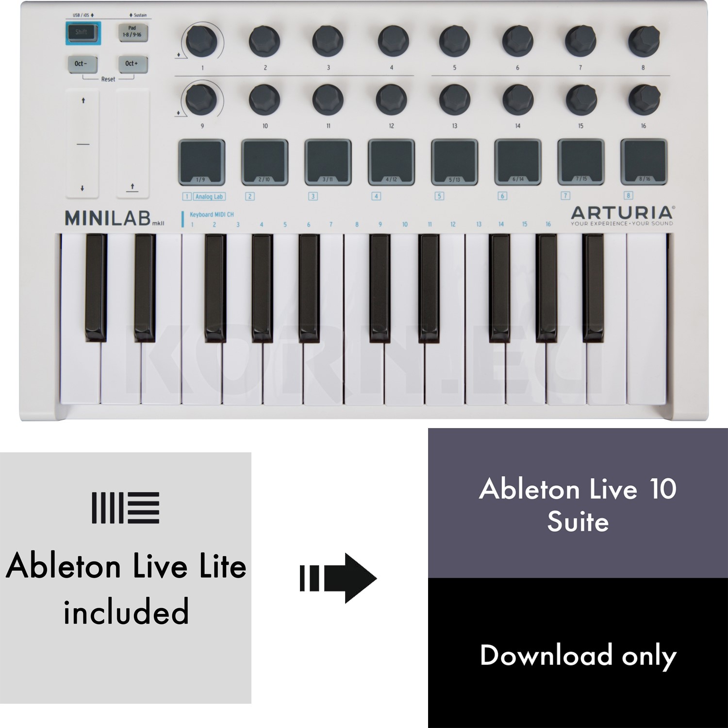 ableton live arturia keylab