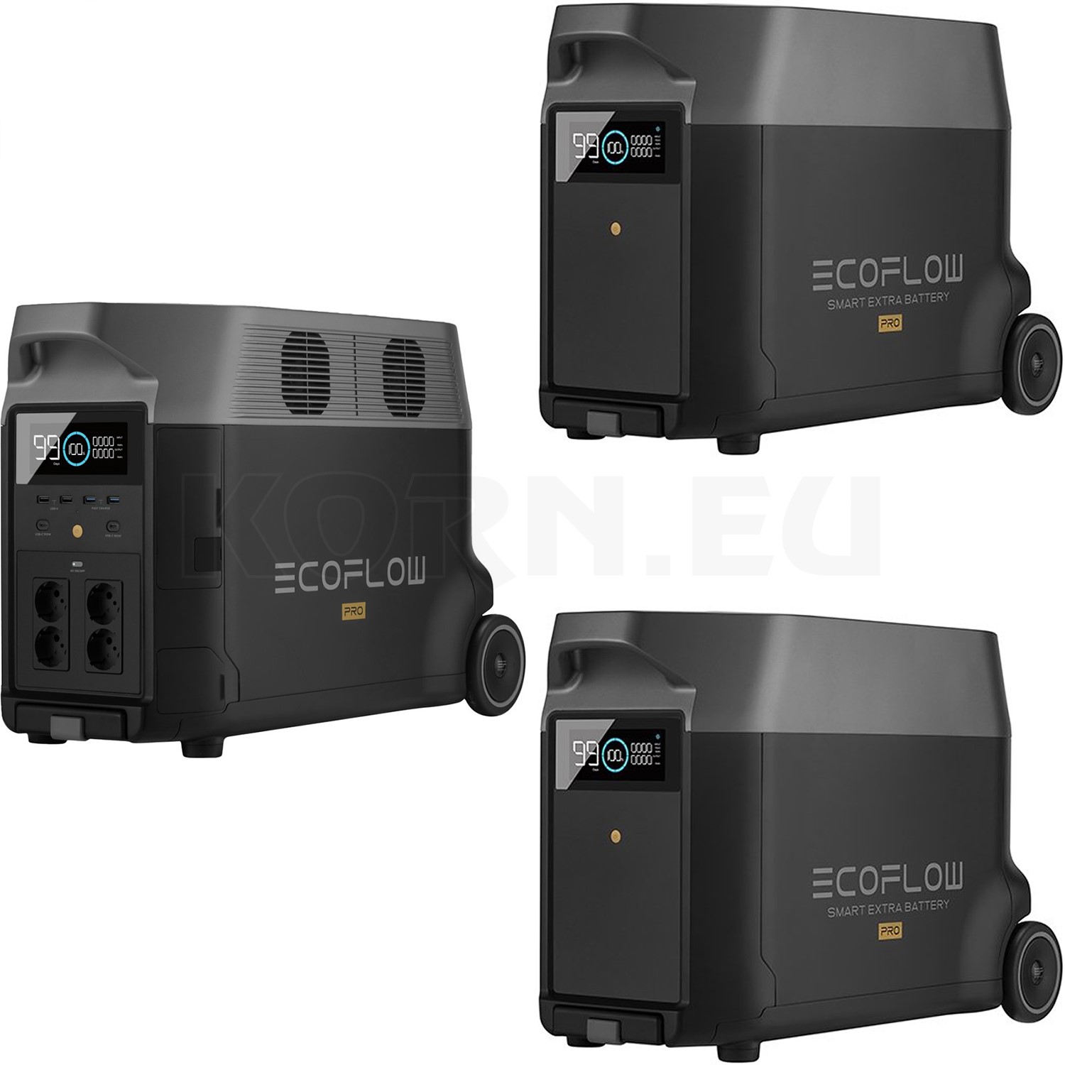 EcoFlow Delta Pro + 2x EcoFlow Delta Pro Battery