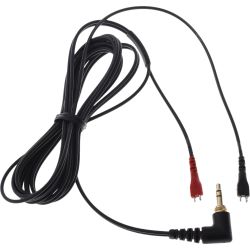 Sennheiser HD 25 Profi Ersatzkabel 1,5 m glatt für einseitige Kabelführung
