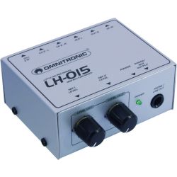 OMNITRONIC LH-015 2-Kanal Mini Mic-Line-Mixer