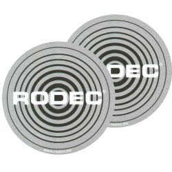 Rodec Slipmat Circles silver