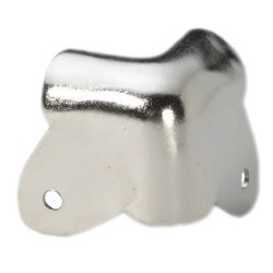 Adam Hall Radius Ecke zweischenklig, vernickelt