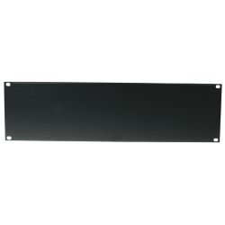 Adam Hall 87223 U Rackblende 3 HE Aluminium