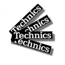 Technics Aufkleber 500x 120 mm