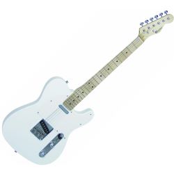Dimavery TL 201 E Gitarre weiss