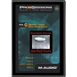 M-Audio CD Vol. 44 Discrete Drums Slow Rock Drums