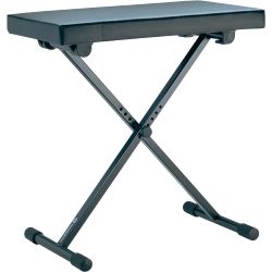 K&M 14065 Keyboardbank schwarz