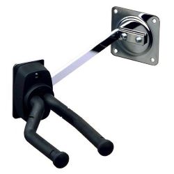 K&M 16255 Gitarrenwandhalter verchromt