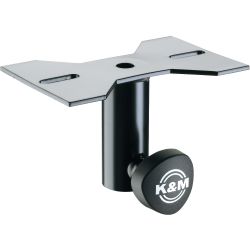 K&M 195/8 Boxenhalterung schwarz
