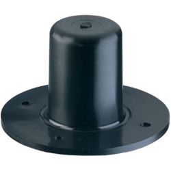 K&M 19654 Flanschbuchse schwarz